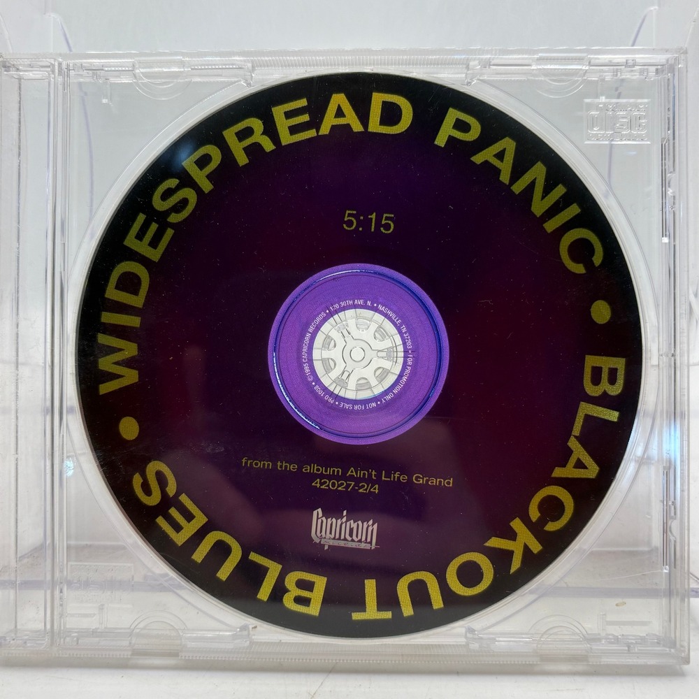 Widespread‎ Panic Blackout Blues Promo CD Single 1995 Capricorn Records